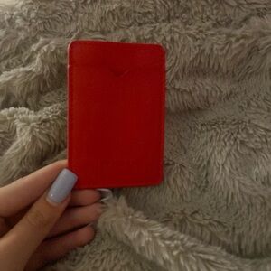 SEPHORA RED CARD HOLDER FOR BACK OF PHONE